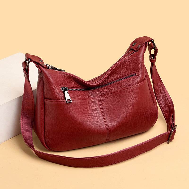 Sac à Épaule en Cuir de Veau - Allomarc.com