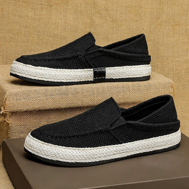 Chaussures en Lin Anciennes de Pékin pour l'Été