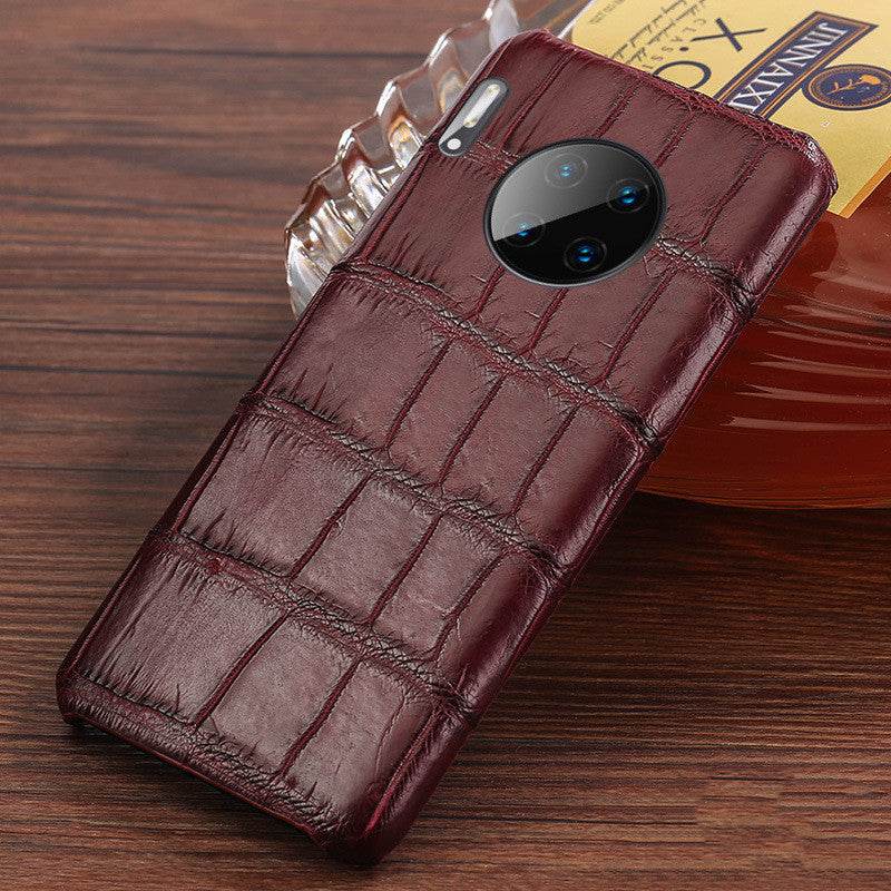 Étui en Cuir d'Alligator pour Téléphone - Allomarc.com