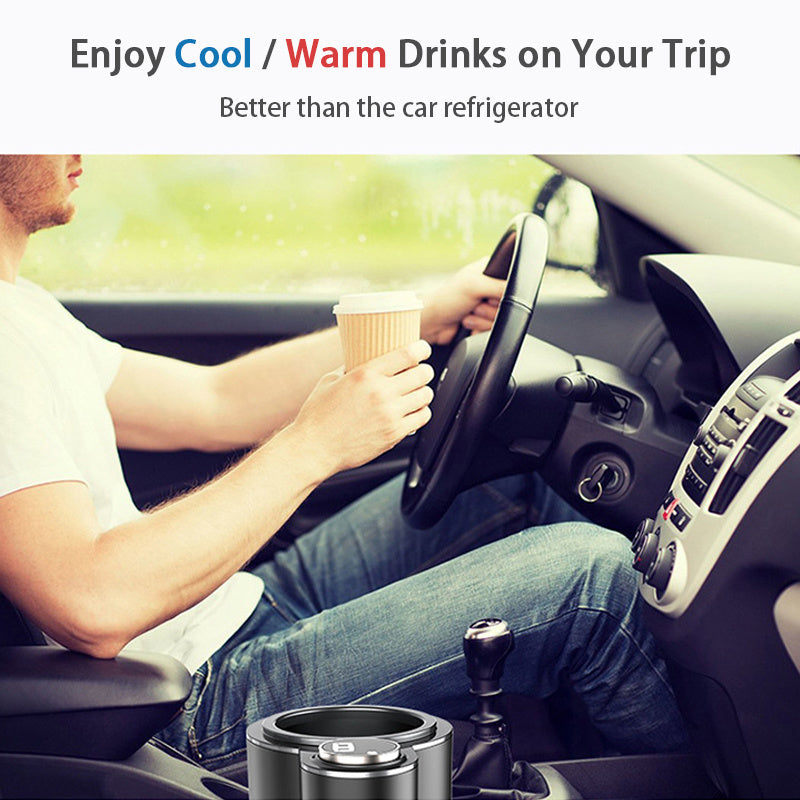 Tasse Électrique 2 En 1 Chauffante et Rafraîchissante pour Voiture