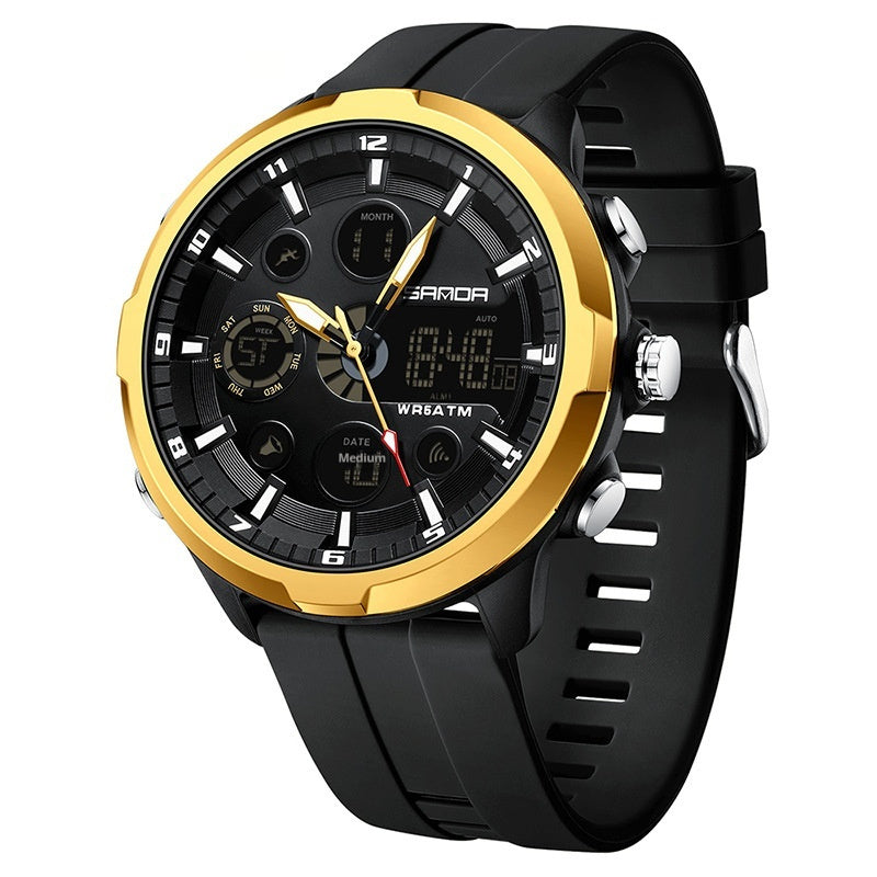 Montre Casuelle pour Homme Étanche et Multifonctionnelle