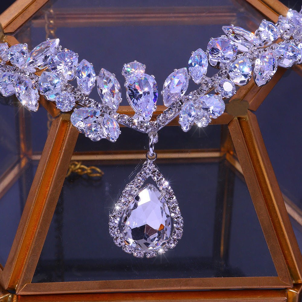 Bijoux de Mariée en Chaîne pour Femme - Luxe Zircon - Allomarc.com