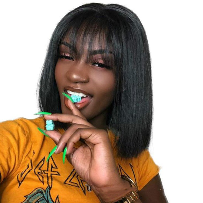 Bobo Light Golden Cheveux Courts en Fibre Chimique - Allomarc.com