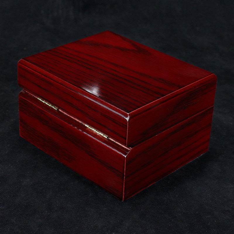 Boîte à Bijoux en Bois Mahogany Peint - Allomarc.com