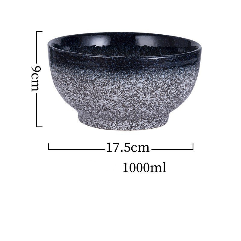 Bol à Ramen en Céramique de Style Japonais avec Baguettes et Cuillère - Allomarc.com
