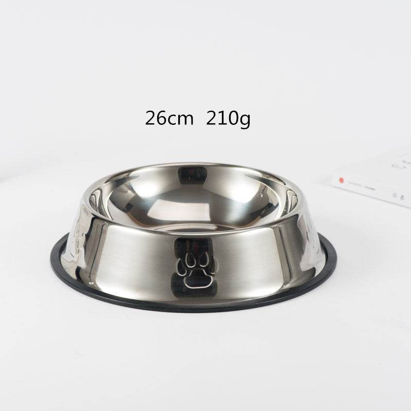 Bol en acier inoxydable pour chien - Allomarc.com