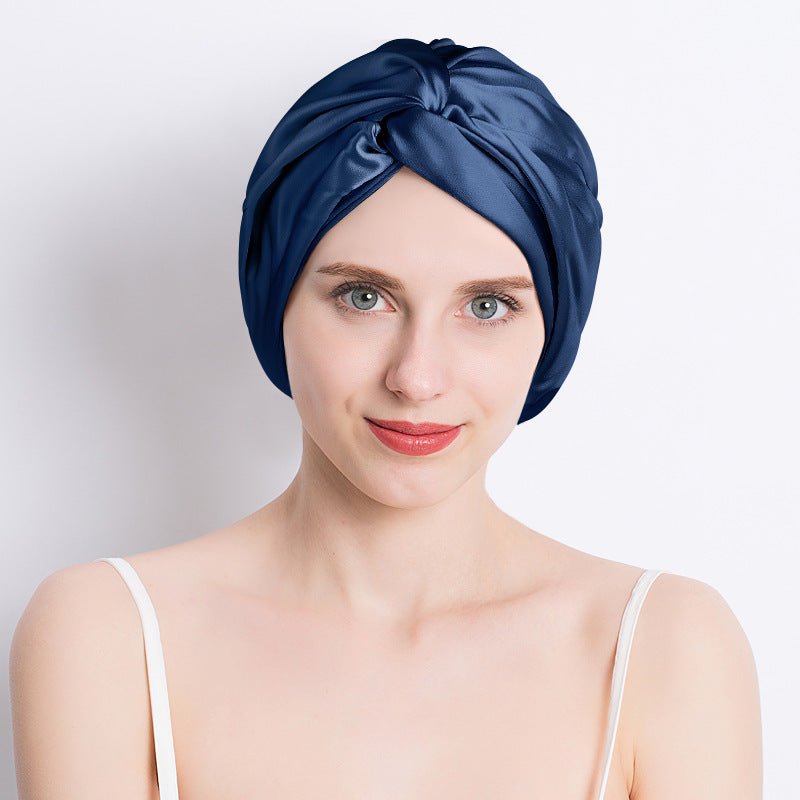 Bonnet de Nuit en Soie à Double Couche - Allomarc.com