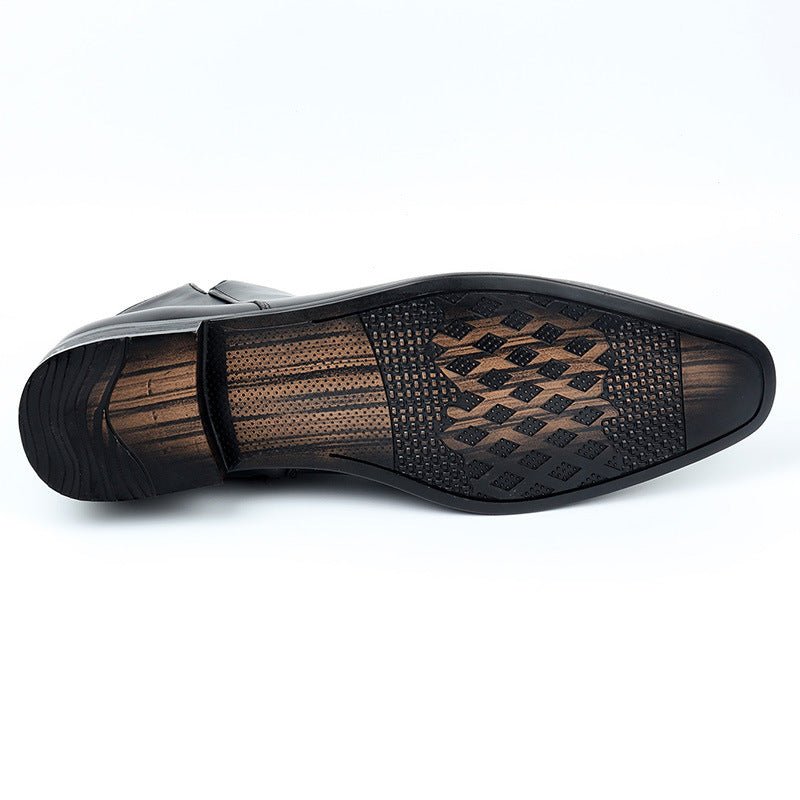 Bottes Chelsea Carrées pour Hommes - Allomarc.com