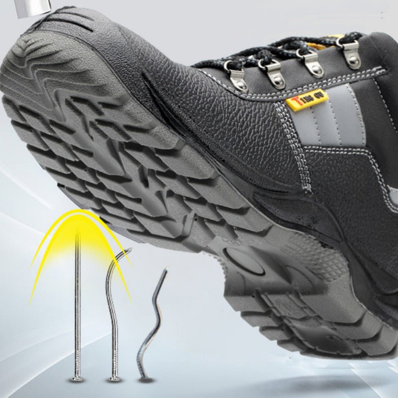 Bottes de Sécurité Sneakers Renforcées avec Protection en Acier pour Hommes - Allomarc.com