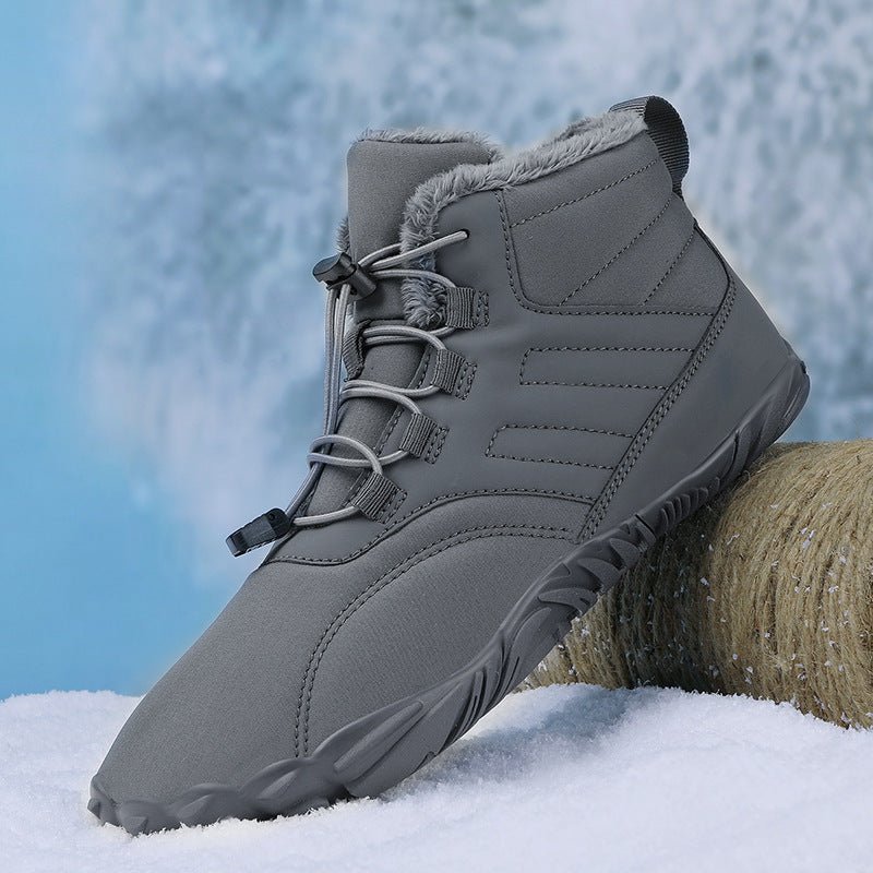 Bottes en Coton pour Sports de Plein Air pour Hommes et Femmes - Chaussures Anti - glisse et Chaudes - Allomarc.com