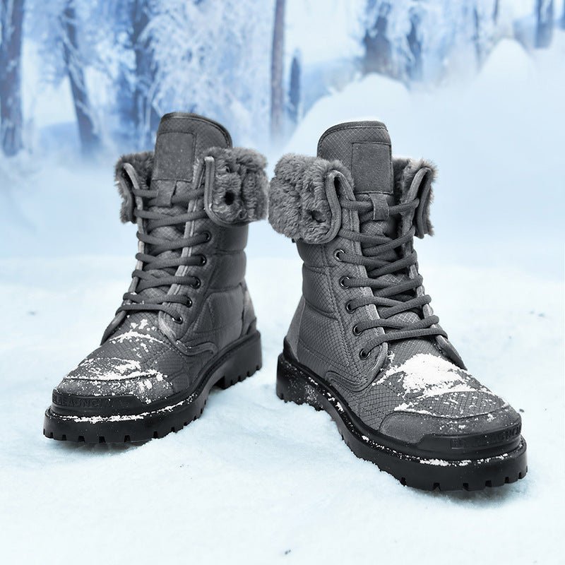 Bottes Hautes en Coton pour Hommes - Mode Outdoor - Allomarc.com