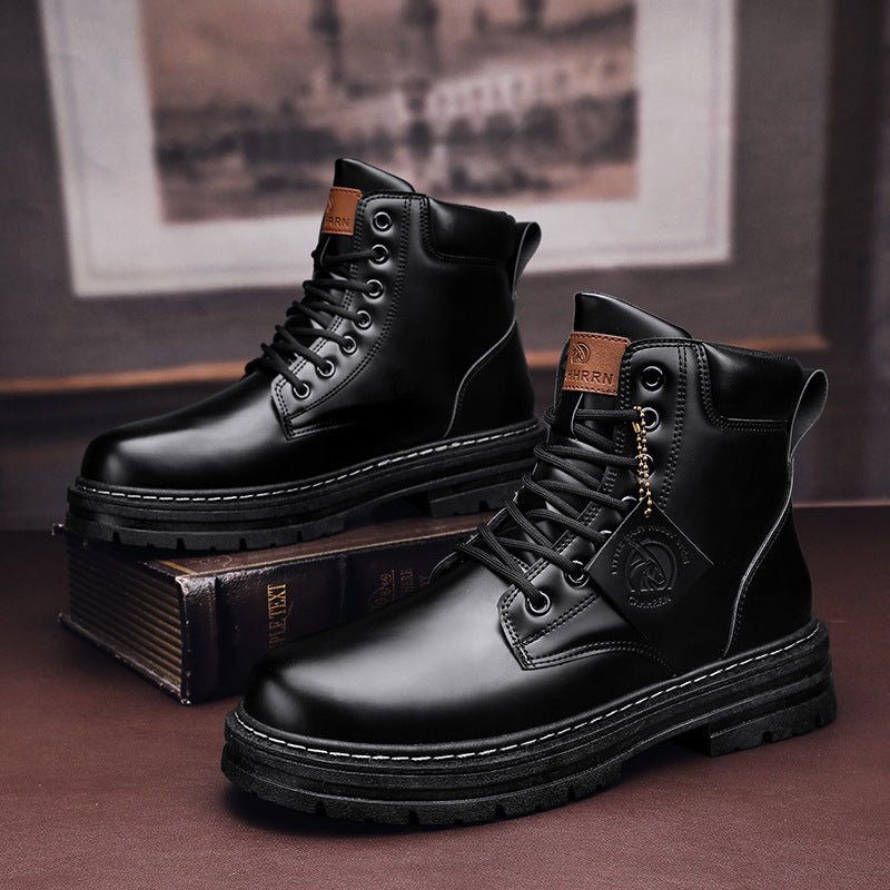 Bottes Martin pour Hommes - Style Britannique Rétro - Allomarc.com