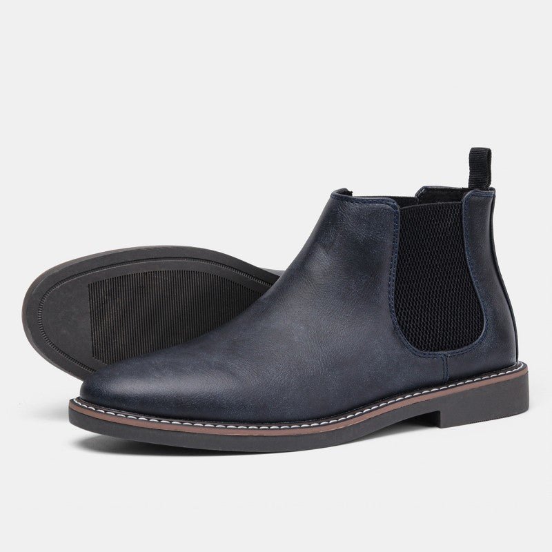 Bottes Retro en Cuir Vachette pour Hommes - Allomarc.com