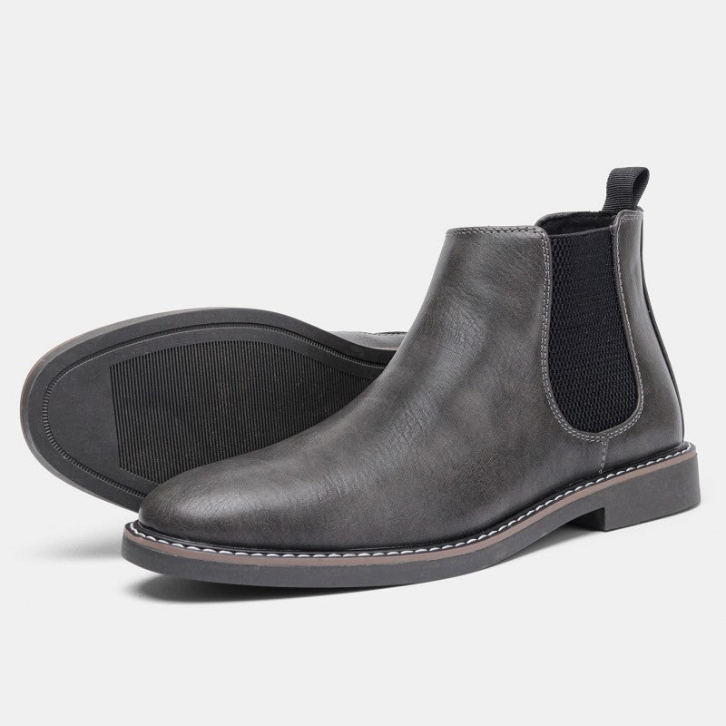 Bottes Retro en Cuir Vachette pour Hommes - Allomarc.com