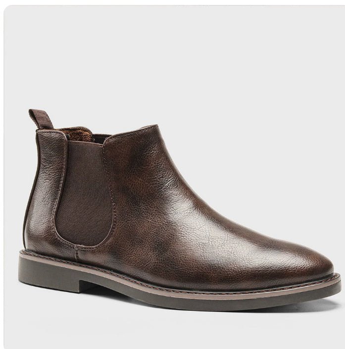 Bottes Retro en Cuir Vachette pour Hommes - Allomarc.com