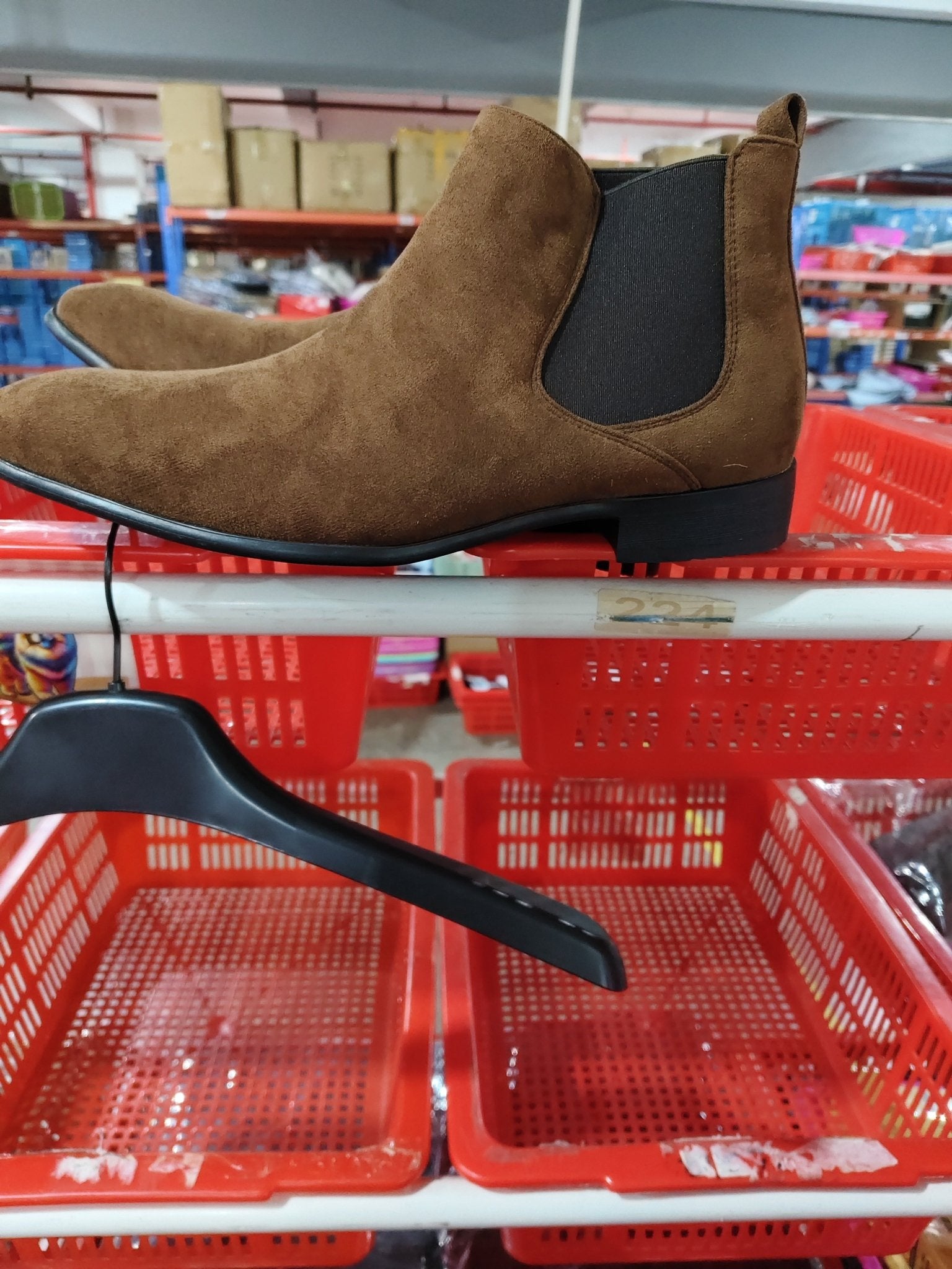 Bottines Chelsea pour hommes à bout carré - Allomarc.com