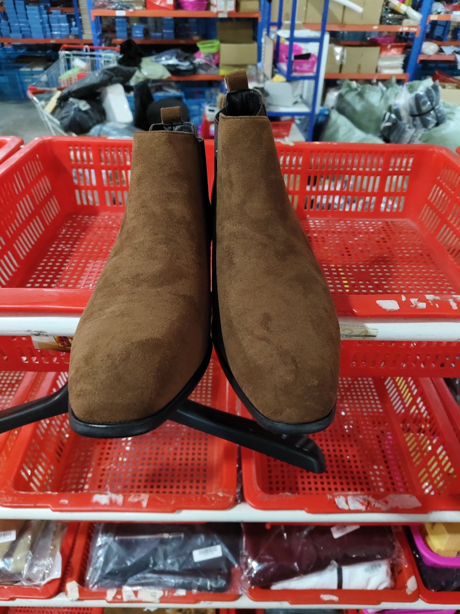 Bottines Chelsea pour hommes à bout carré - Allomarc.com