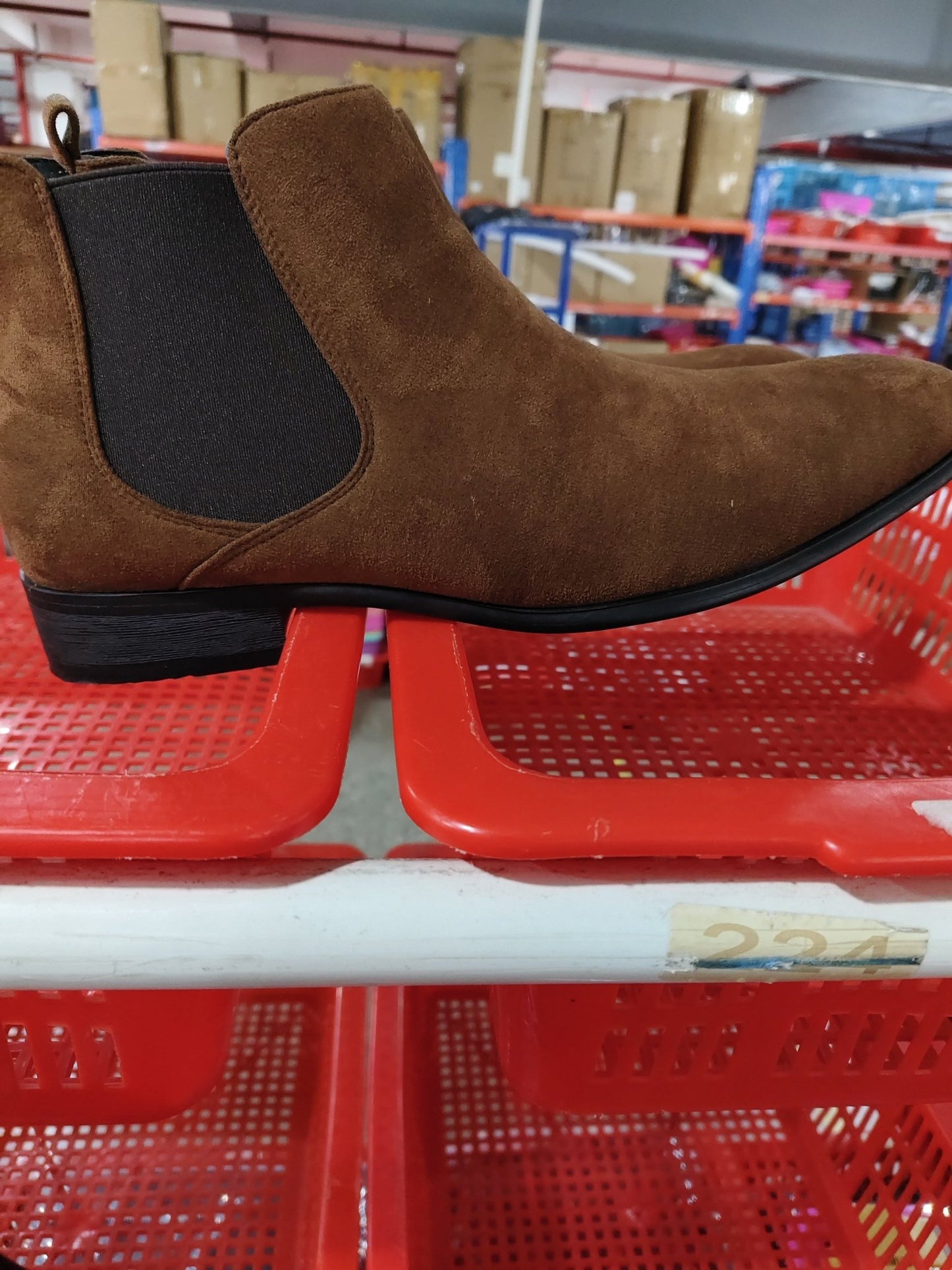 Bottines Chelsea pour hommes à bout carré - Allomarc.com