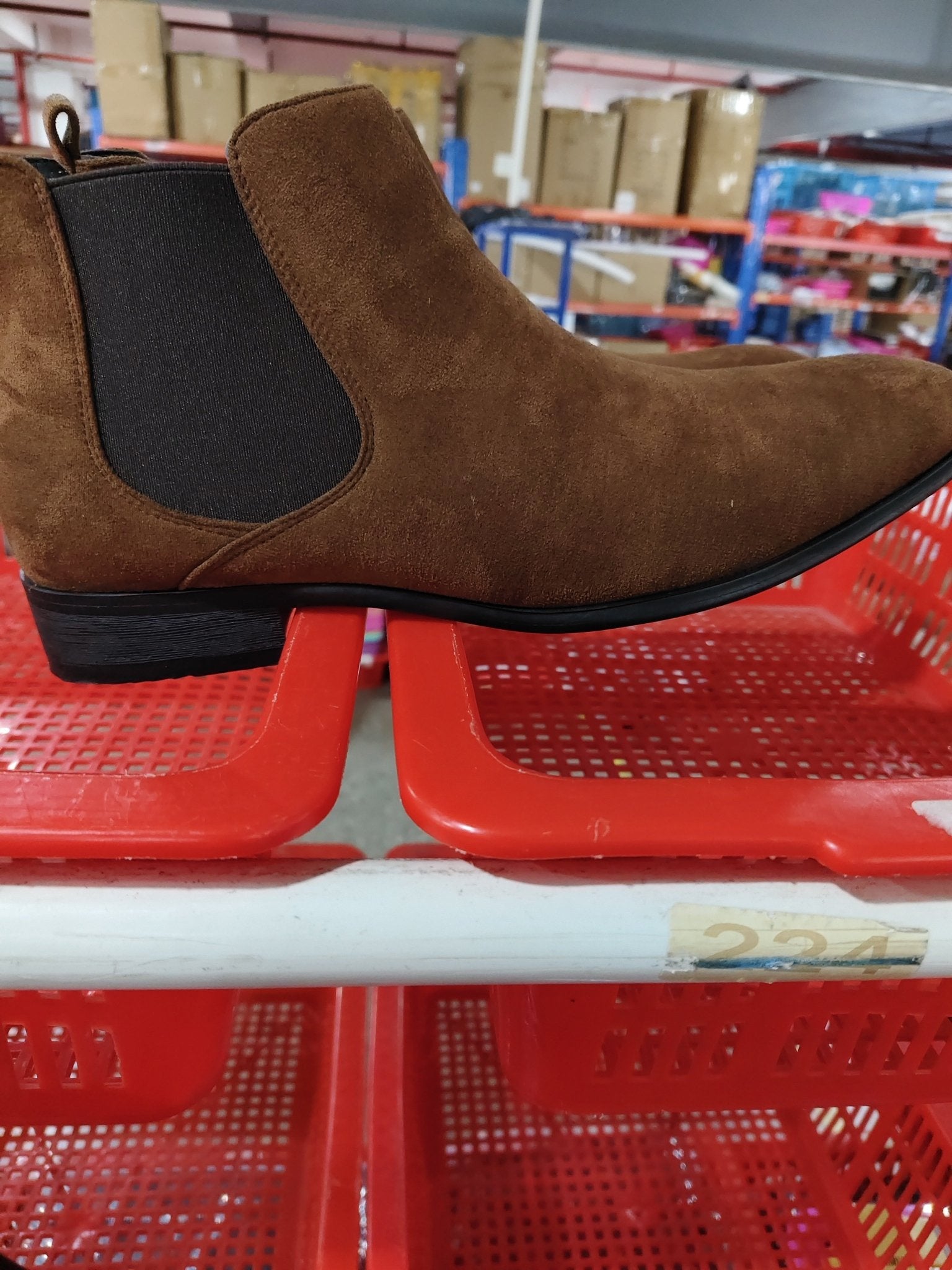 Bottines Chelsea pour hommes à bout carré - Allomarc.com