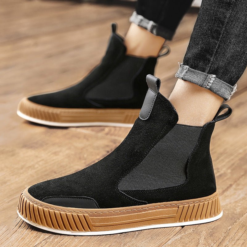 Bottines de Travail Jeunes à Semelle Épaisse - Allomarc.com