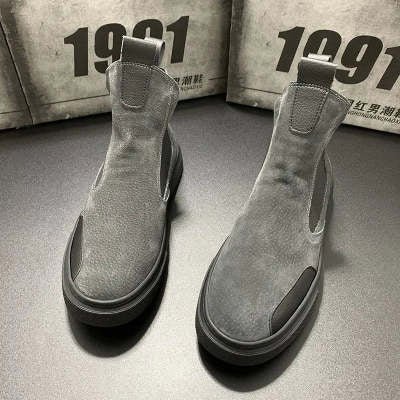 Bottines de Travail Jeunes à Semelle Épaisse - Allomarc.com