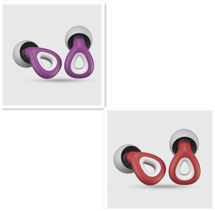 Bouchons d'oreilles en silicone insonorisants pour la natation - Étanches et silencieux - Allomarc.com