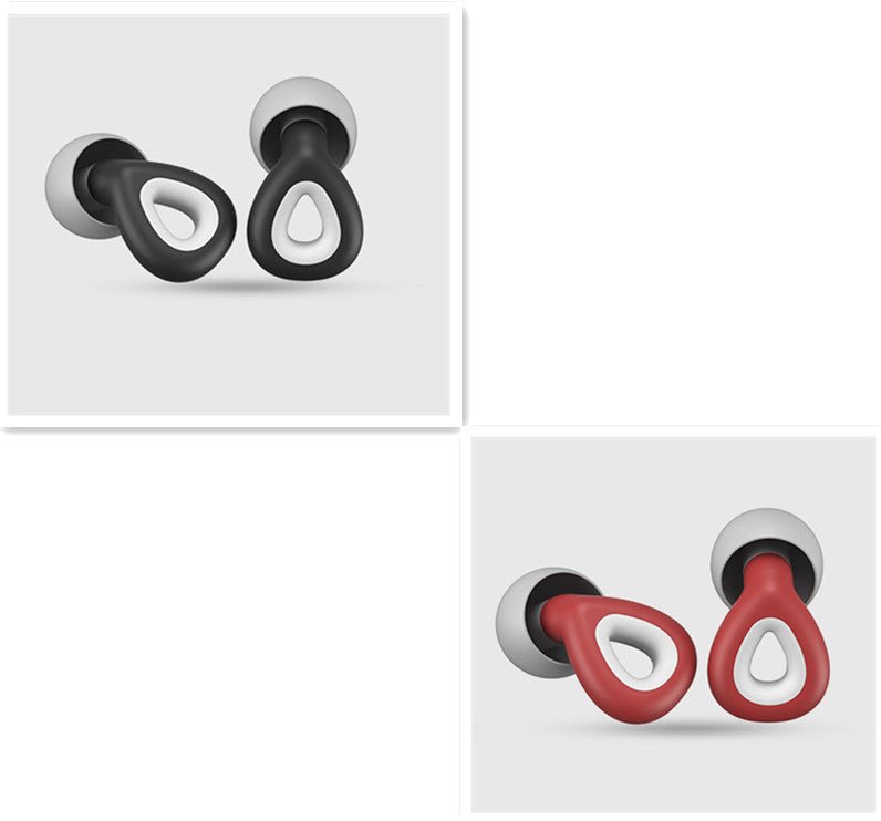 Bouchons d'oreilles en silicone insonorisants pour la natation - Étanches et silencieux - Allomarc.com