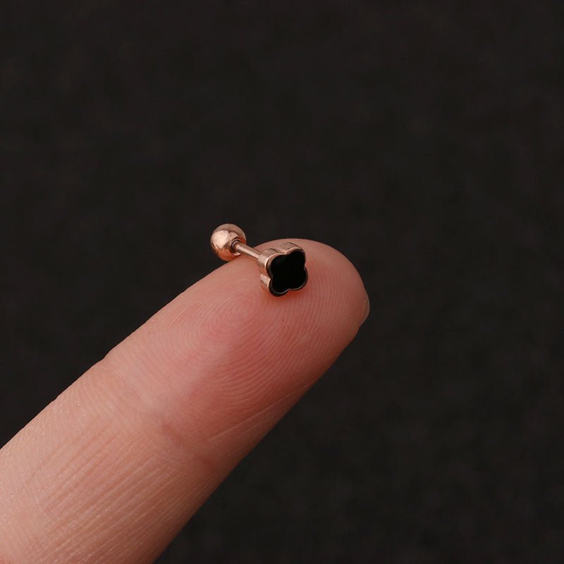 Boucles d'Oreilles en Acier Inoxydable Simple et Personnalisé - Allomarc.com