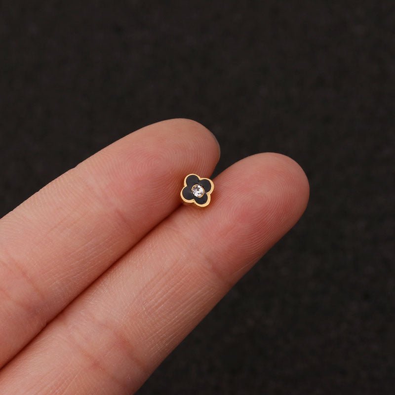 Boucles d'Oreilles en Acier Inoxydable Simple et Personnalisé - Allomarc.com