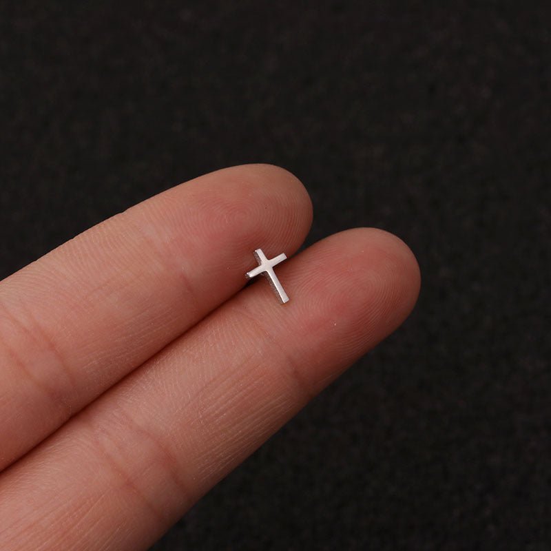 Boucles d'Oreilles en Acier Inoxydable Simple et Personnalisé - Allomarc.com