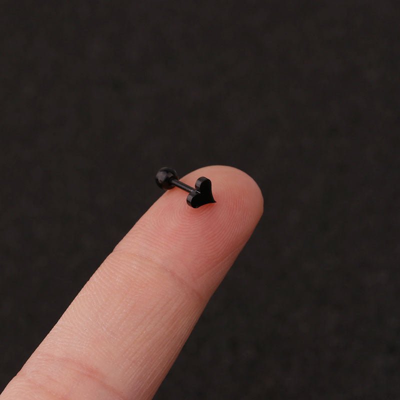 Boucles d'Oreilles en Acier Inoxydable Simple et Personnalisé - Allomarc.com