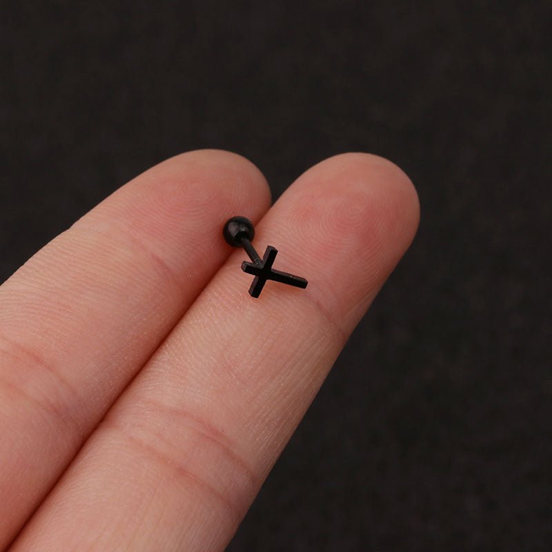 Boucles d'Oreilles en Acier Inoxydable Simple et Personnalisé - Allomarc.com