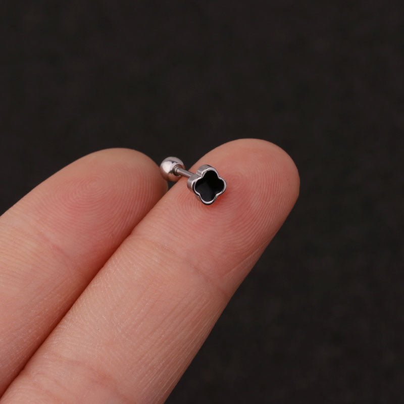 Boucles d'Oreilles en Acier Inoxydable Simple et Personnalisé - Allomarc.com