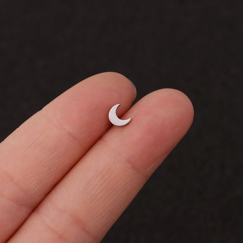 Boucles d'Oreilles en Acier Inoxydable Simple et Personnalisé - Allomarc.com