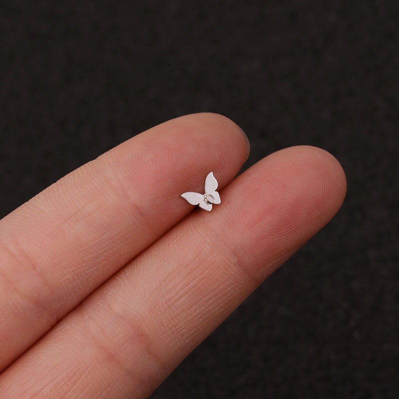 Boucles d'Oreilles en Acier Inoxydable Simple et Personnalisé - Allomarc.com