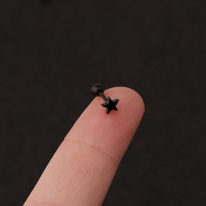 Boucles d'Oreilles en Acier Inoxydable Simple et Personnalisé - Allomarc.com