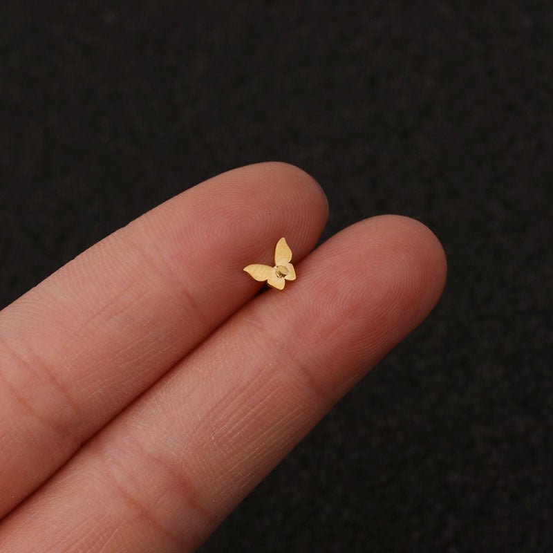 Boucles d'Oreilles en Acier Inoxydable Simple et Personnalisé - Allomarc.com