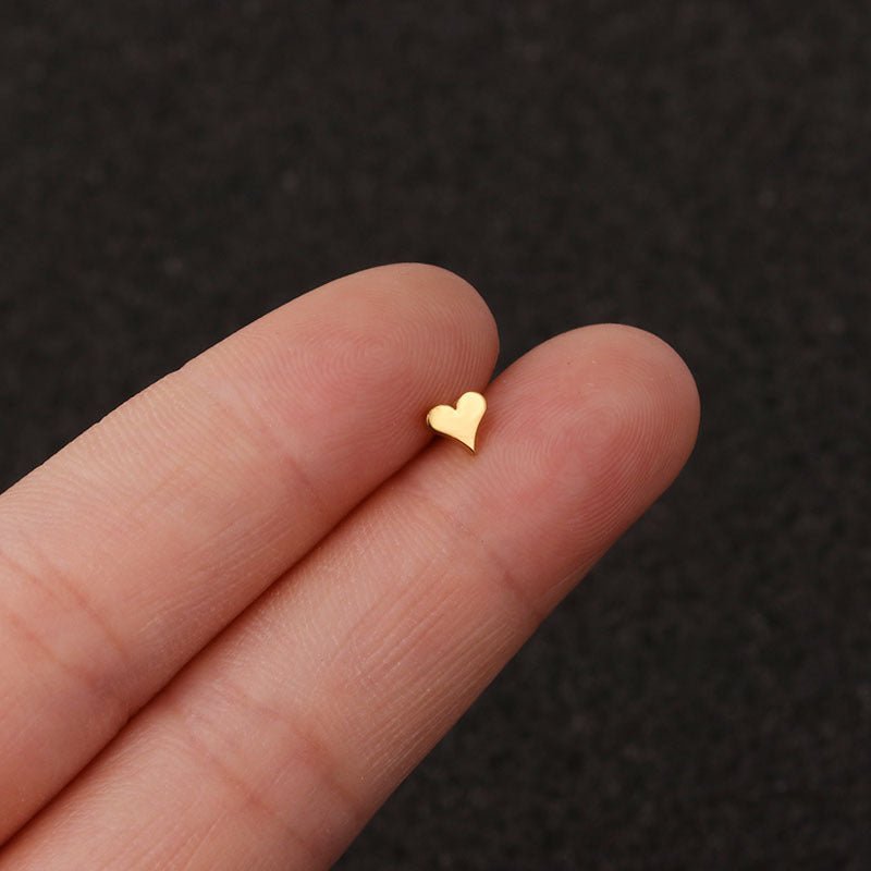 Boucles d'Oreilles en Acier Inoxydable Simple et Personnalisé - Allomarc.com