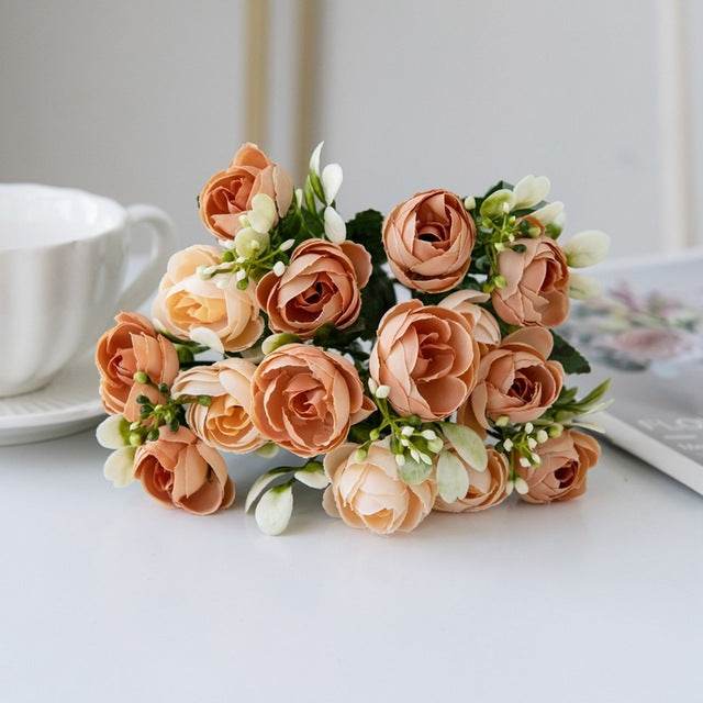 Bouquet de Bourgeons de Thé Nordic Rose Petit - Allomarc.com