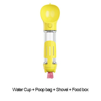 Bouteille d'eau portable multifonctionnelle 300/500ml pour chiens - Allomarc.com