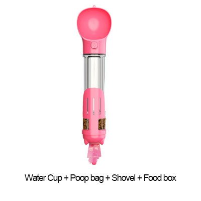 Bouteille d'eau portable multifonctionnelle 300/500ml pour chiens - Allomarc.com