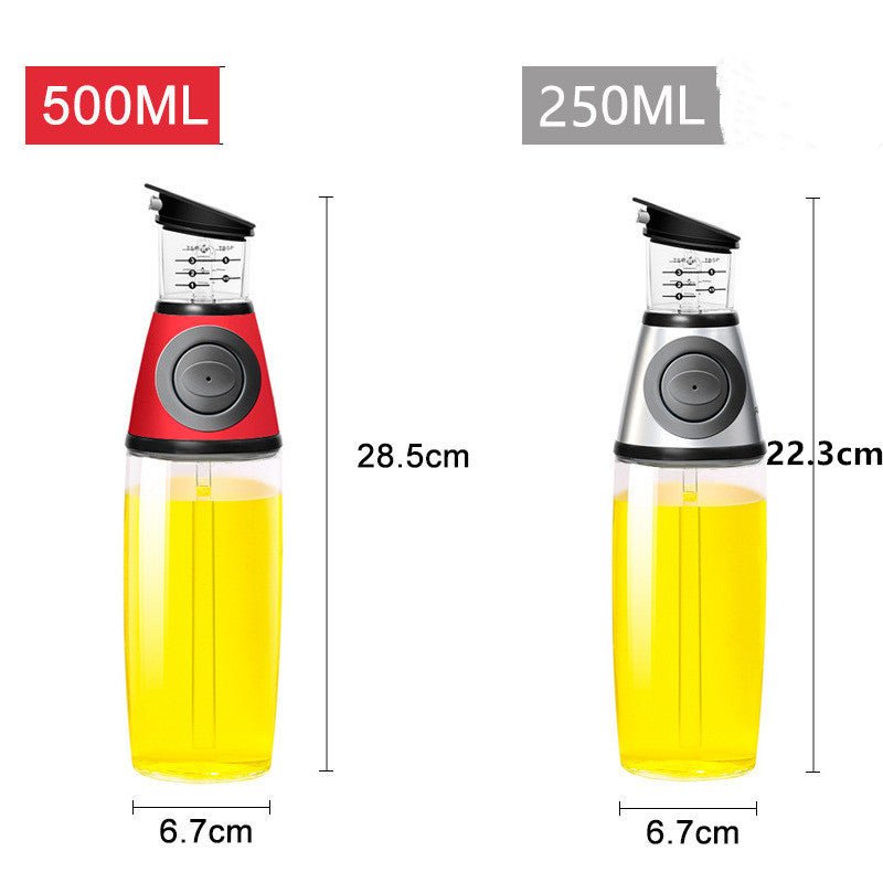 Bouteille en Verre Mesurable de 500ml pour Huile - Ustensiles de Cuisine - Allomarc.com