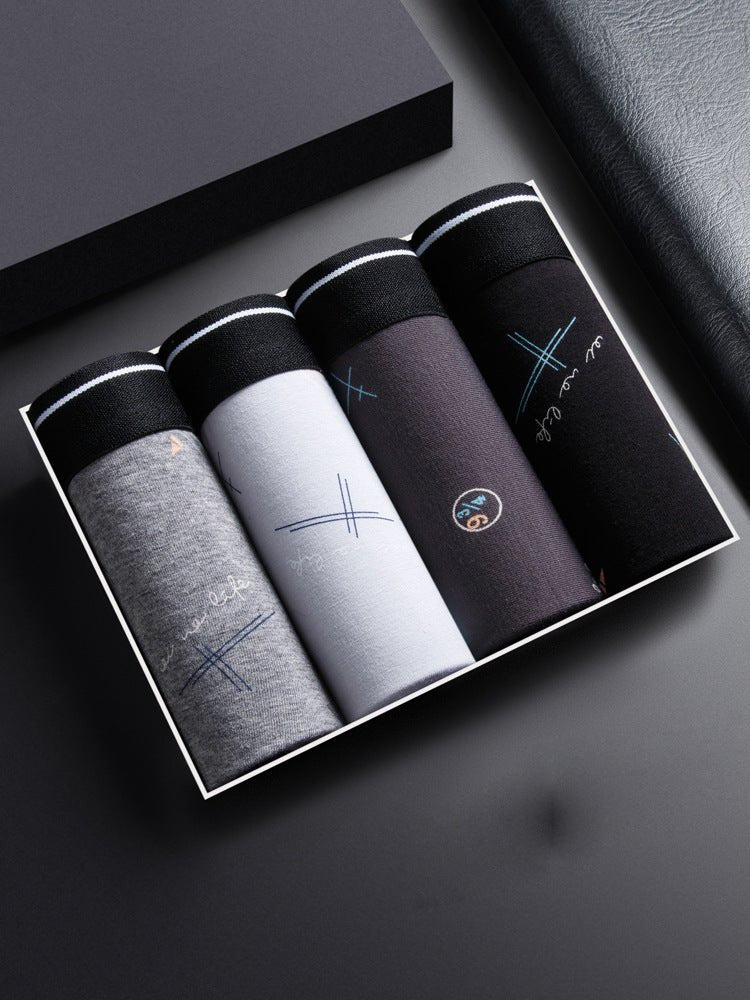 Boxer Coton Pour Hommes - Shorts Ajustés Confortables - Allomarc.com