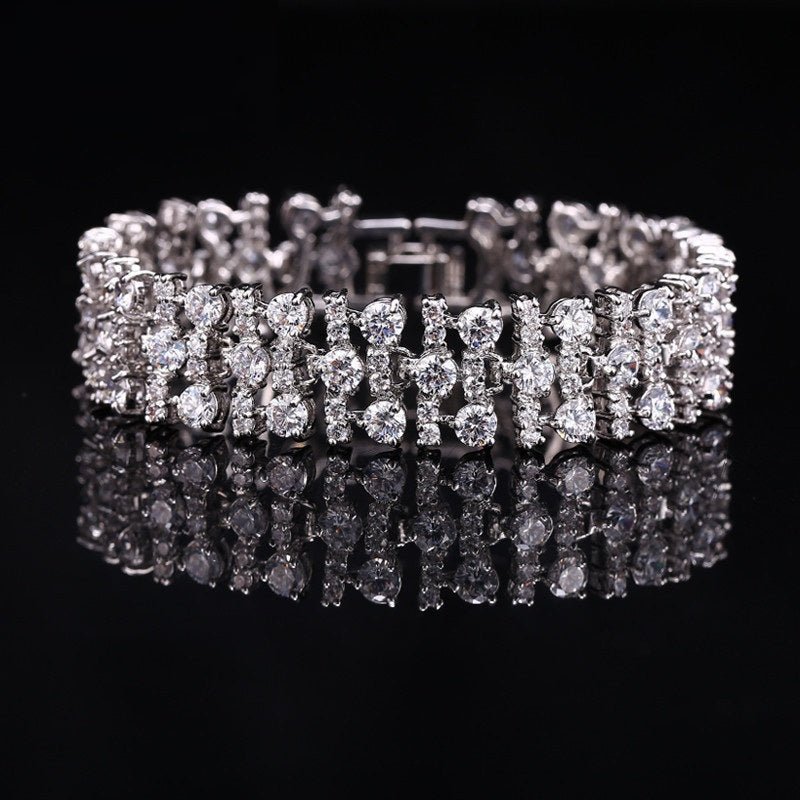 Bracelet AAA Zircon Haute Gamme - Élégance et Style - Allomarc.com