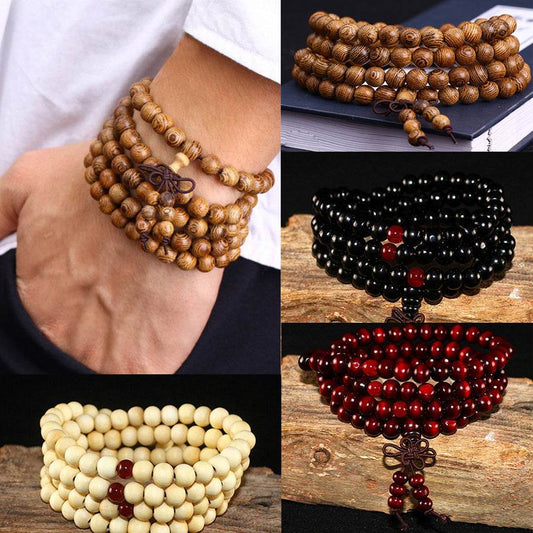 Bracelet en Ébène Noir avec Nœud - Allomarc.com