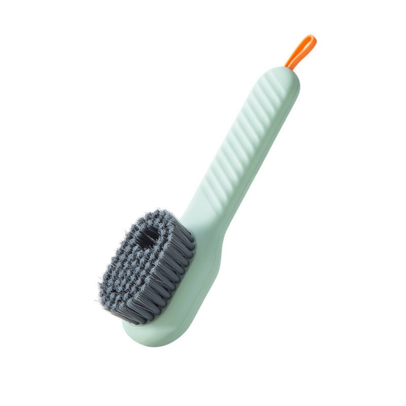 Brosse à chaussures multifonctionnelle à poils souples avec long manche - Allomarc.com