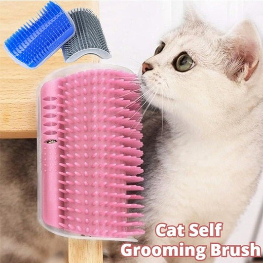 Brosse Auto - Grooming pour Chats - Dispositif de Frotteur Mural - Allomarc.com