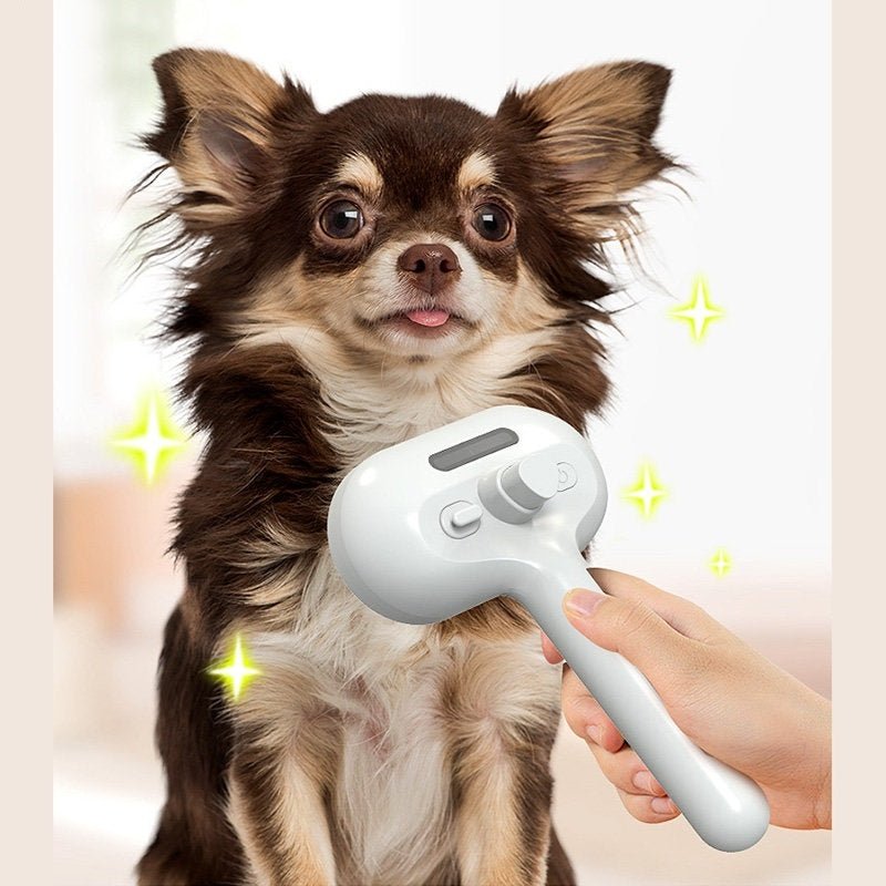 Brosse Auto - Nettoyante pour Animaux de Compagnie - Outil de Toilettage pour Chiens - Allomarc.com