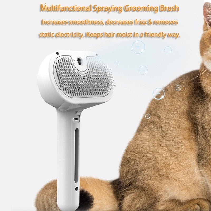 Brosse Auto - Nettoyante pour Animaux de Compagnie - Outil de Toilettage pour Chiens - Allomarc.com