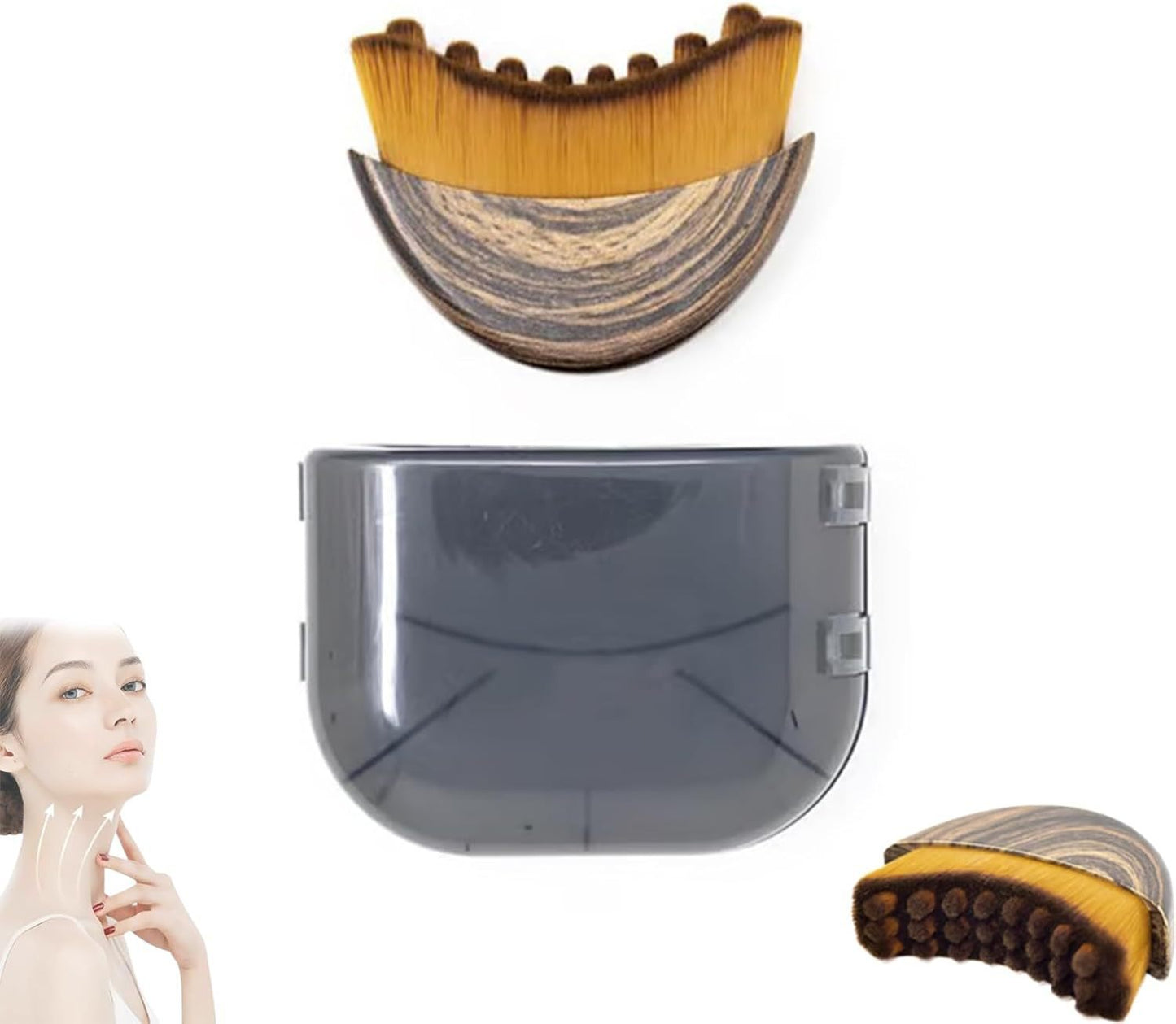 Brosse de Massage Facial Lymph Contour - Allomarc.com